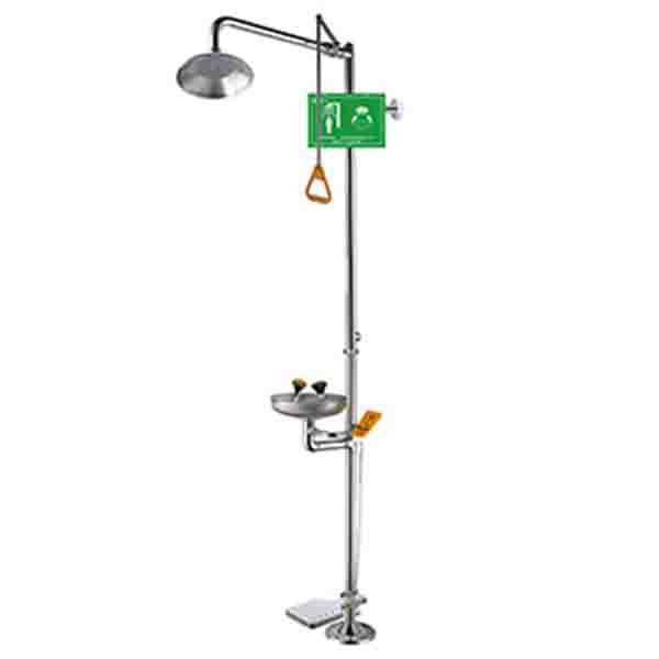 潤(rùn)旺達(dá)WJH0858拋光腳踏式洗眼器圖片