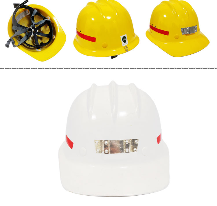 盾牌大沿玻璃鋼礦用安全帽圖片5