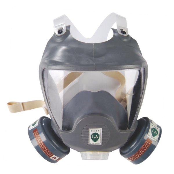 以勒9800A雙濾盒全面罩防毒面具圖片