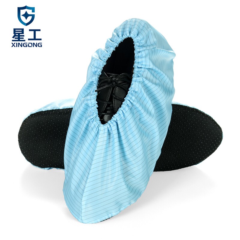 星工XGJ-9無塵室電子可水洗防塵防靜電鞋套 圖片2