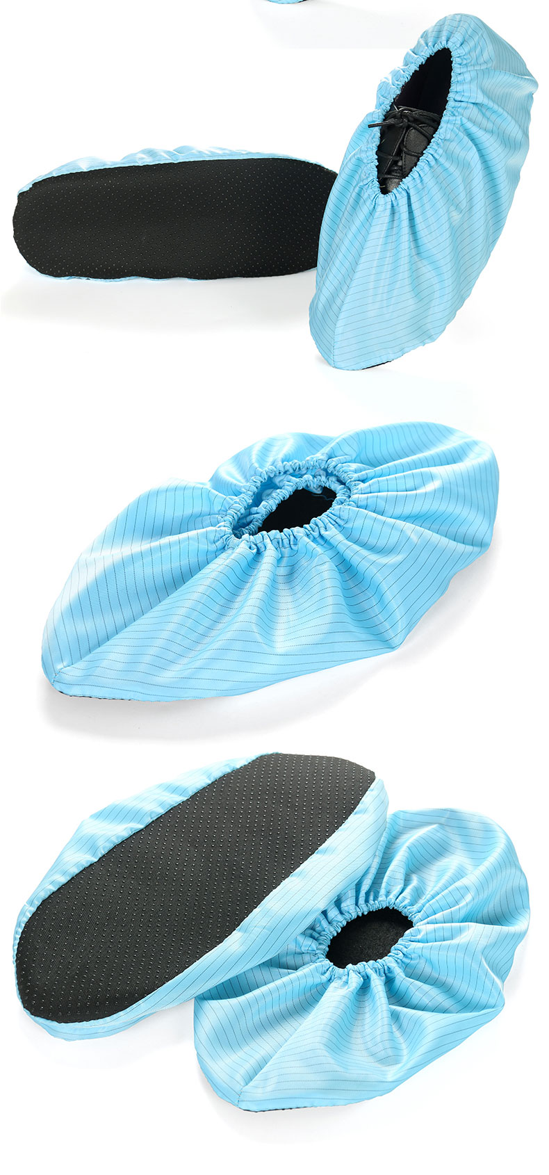 星工XGJ-9無塵室電子可水洗防塵防靜電鞋套 圖片1