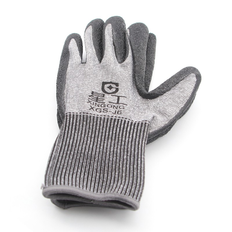 星工XGS-J6浸膠防滑耐磨工業(yè)勞保手套圖片3