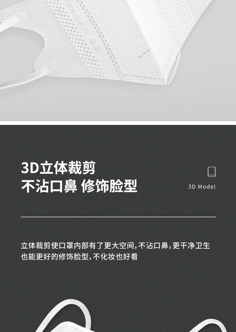 松研Breazwell B31 3d立體一次性口罩圖3