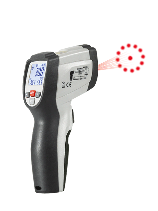 華盛昌DT-8870工業(yè)環(huán)形激光紅外線測溫儀圖片