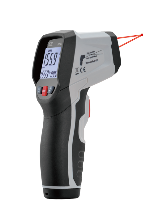 華盛昌DT-833+專業(yè)雙激光紅外測(cè)溫儀圖片1
