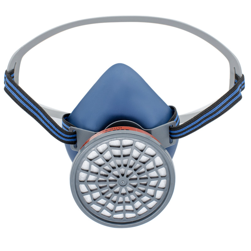 高瑪GM-2002自吸過濾式單濾盒半面罩防毒面具圖片1