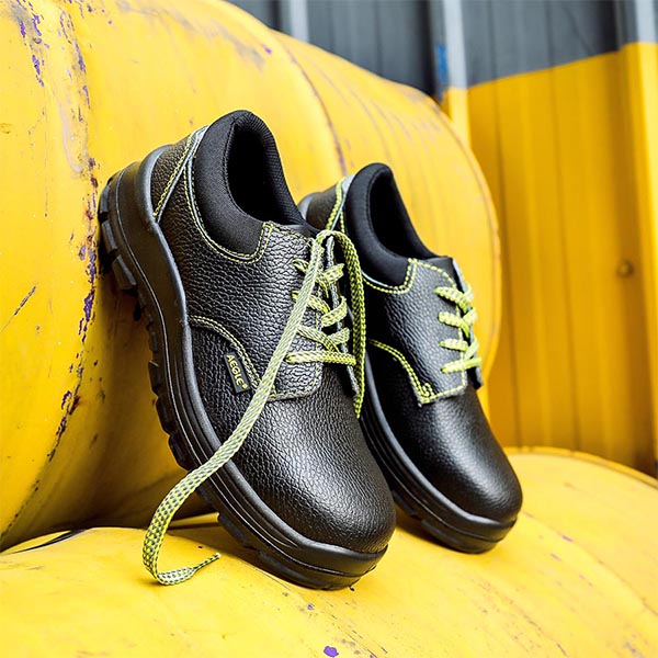 羿科60718104低幫鋼頭鋼板防靜電安全鞋圖片