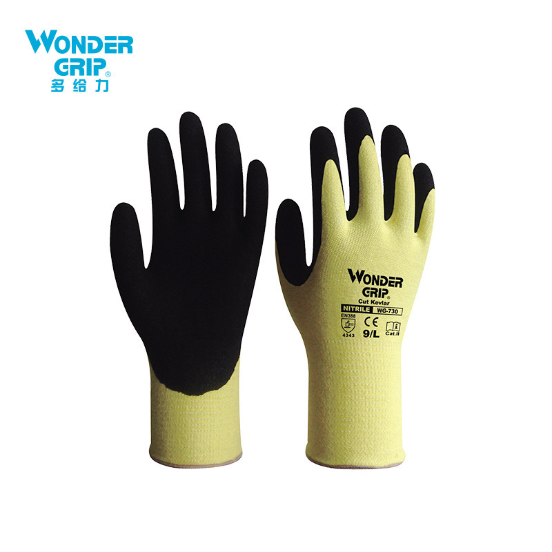 多給力WG-730耐磨防滑三級防割手套圖片