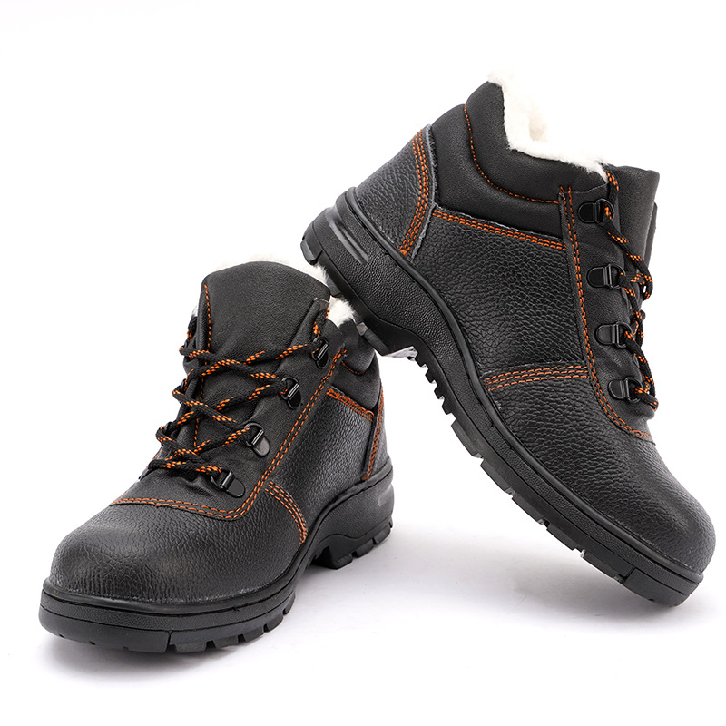 巴盾366膠粘棉-01保暖防砸防刺穿耐油酸堿安全鞋圖片4