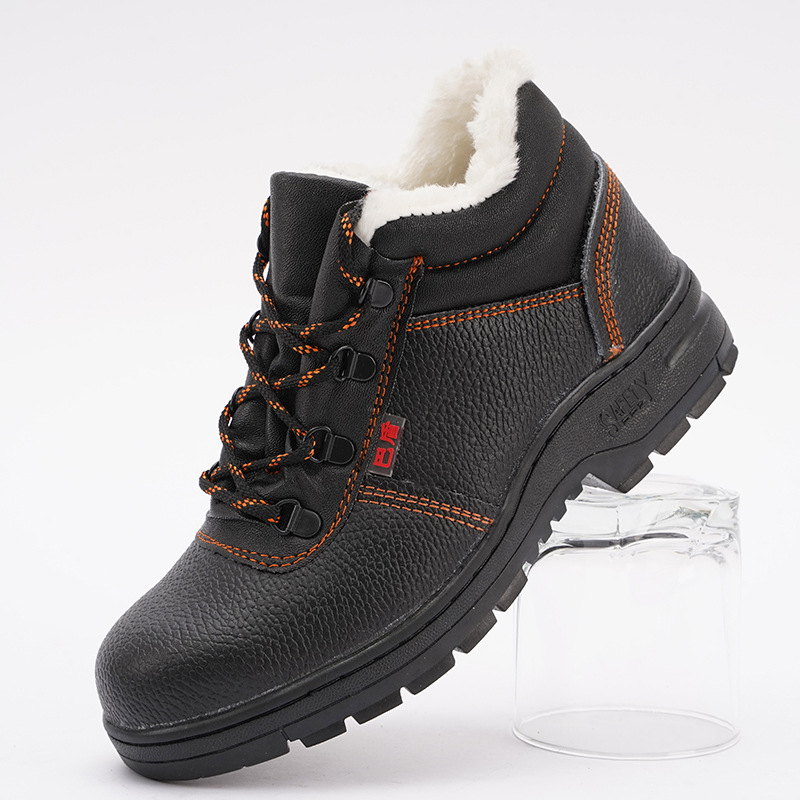 巴盾366膠粘棉-01保暖防砸防刺穿耐油酸堿安全鞋圖片1