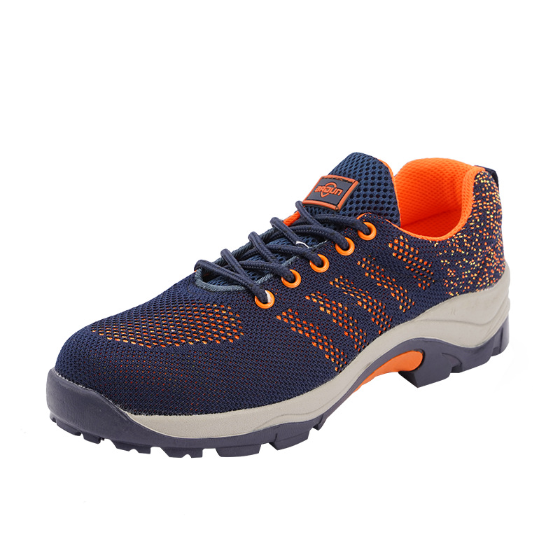 巴盾281-02防砸絕緣透氣網布安全鞋圖片3