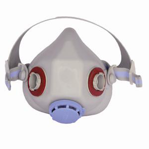 華信威保HP602M雙濾盒防塵防毒半面罩圖片