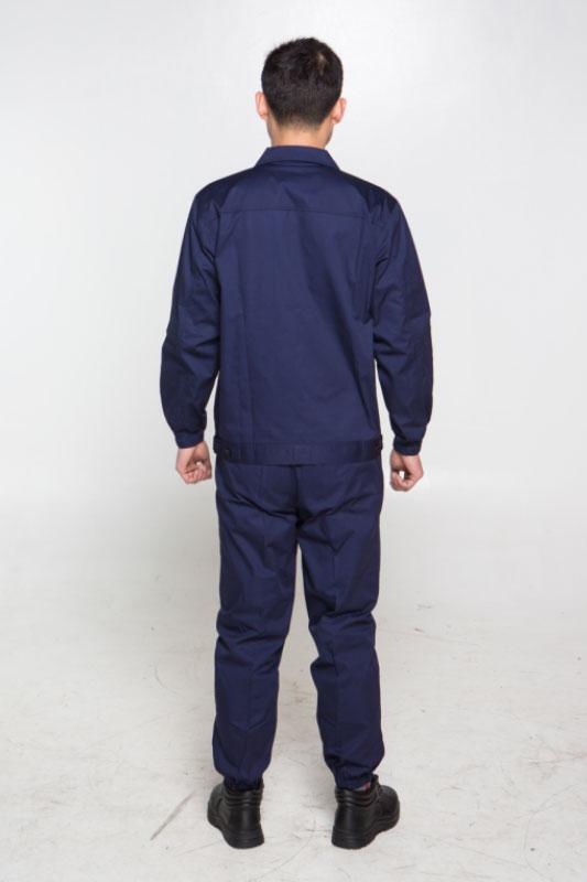 永霏藏藍(lán)色松緊款防靜電套裝圖片2