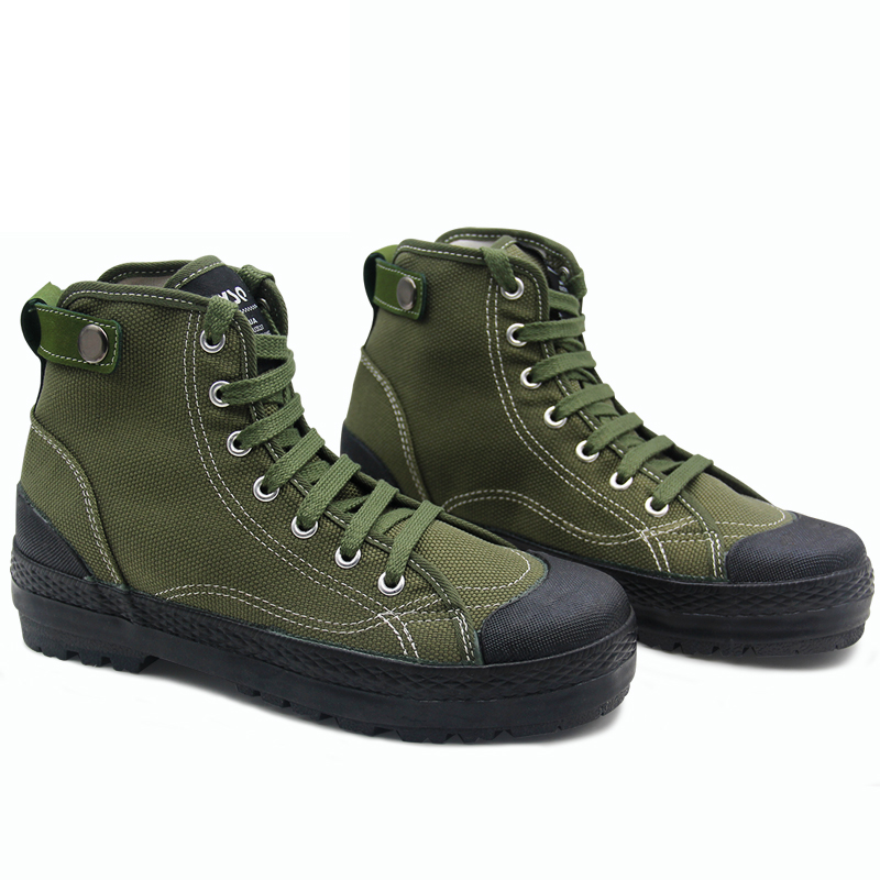 3537后街男孩高腰高幫防臭透氣耐磨防滑勞保鞋