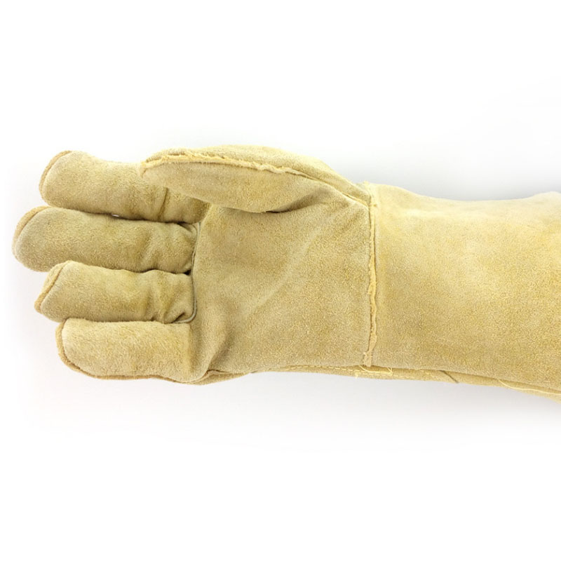 威仕盾G-2118米黃色電焊手套圖片2