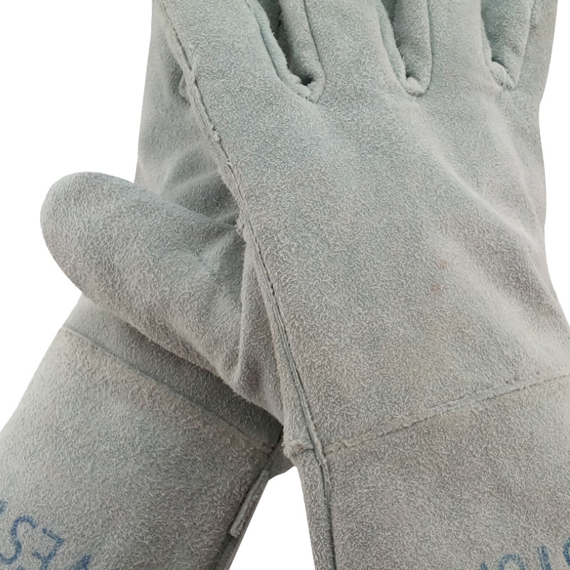 威仕盾G-1649灰色斷背電焊手套圖片3