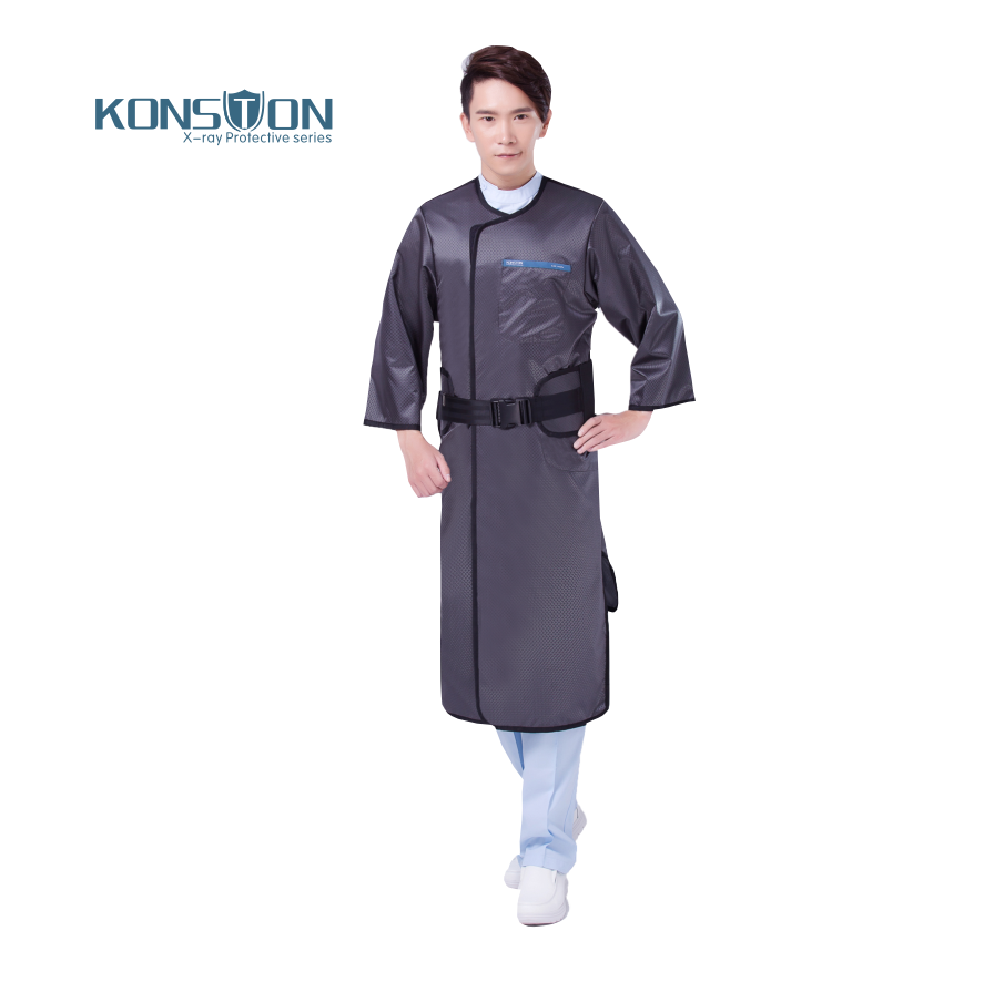 康仕盾KSDA003A連體雙面式長(zhǎng)袖防護(hù)鉛衣圖片