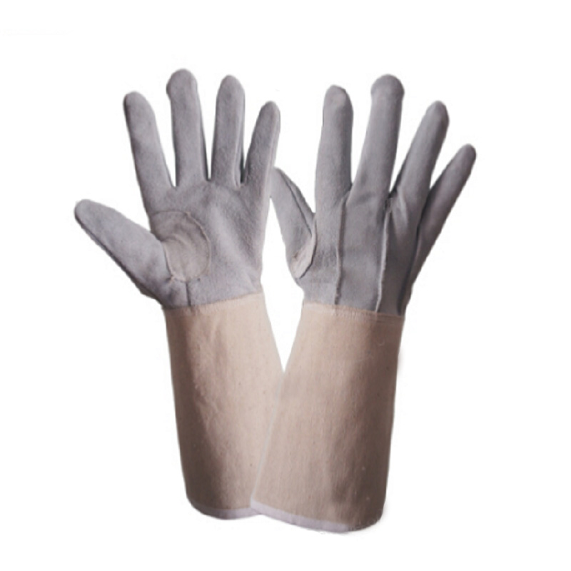 海太爾0214B半牛皮電焊手套圖片