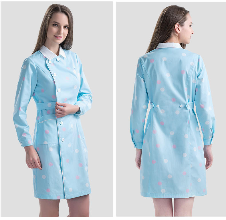 樂倍康NA152-N長袖護士裙圖片1