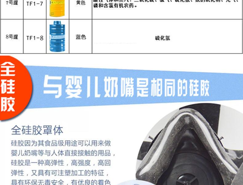 生寶M600防毒面具圖片5