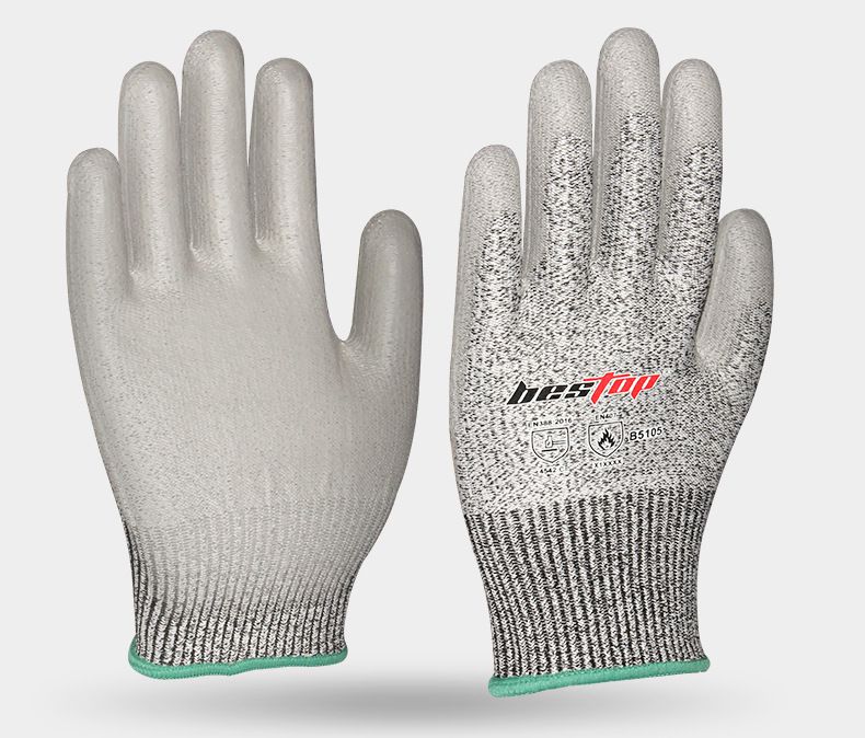 bestop倍護5105PU涂層5級防割手套圖片11