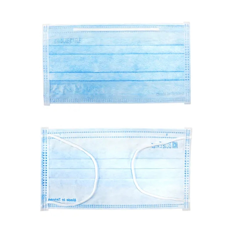 藍鷹NP13藍色活性炭一次性口罩圖片2