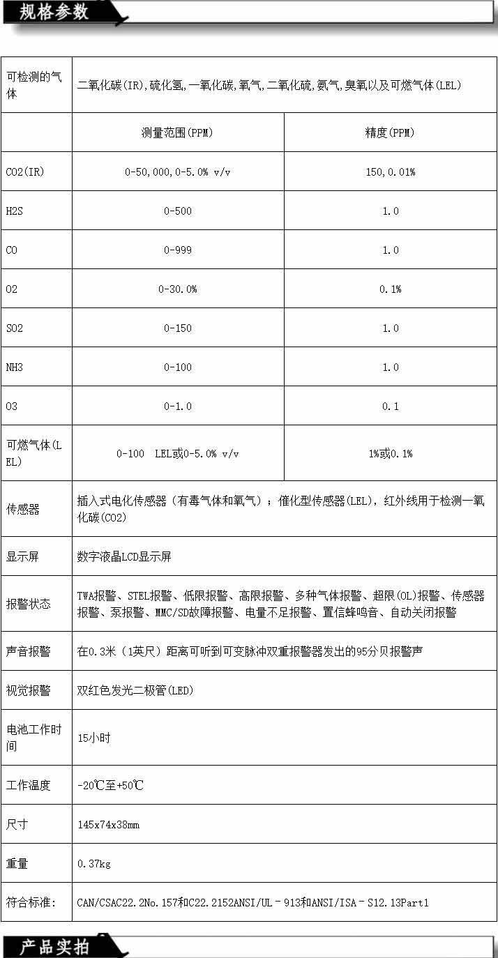 BW GasAlertMicro 5IR泵吸式氣體檢測儀圖片2