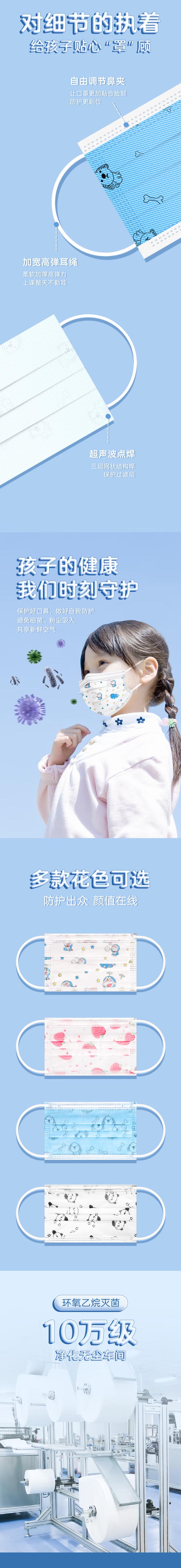 美仕康滅菌級醫用外科兒童口罩圖片2