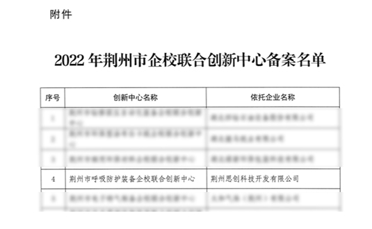 深化創(chuàng)新-思創(chuàng)科技構建呼吸防護裝備企校聯(lián)合創(chuàng)新中心圖片2