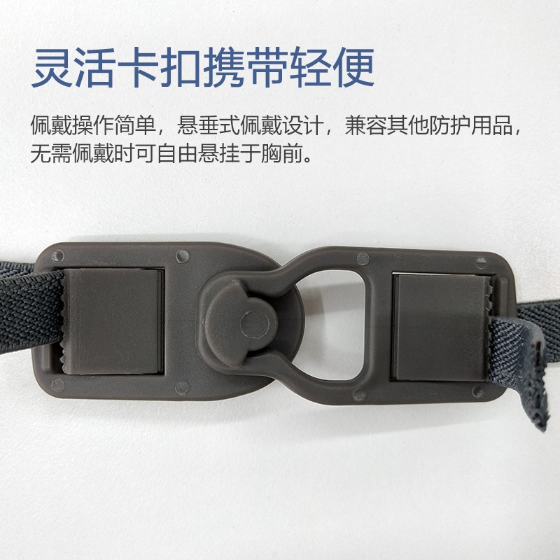 定和DH20102橡膠單濾盒半面罩防毒面具4