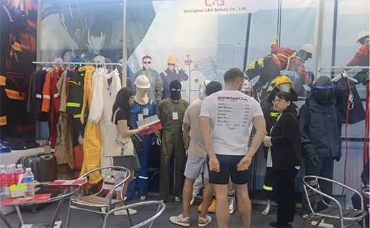 上海誠格亮相133屆廣交會(huì)&nbsp;展高端個(gè)人防護(hù)產(chǎn)品圖片5