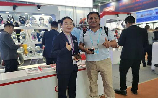 上海誠格亮相133屆廣交會(huì)&nbsp;展高端個(gè)人防護(hù)產(chǎn)品圖片7