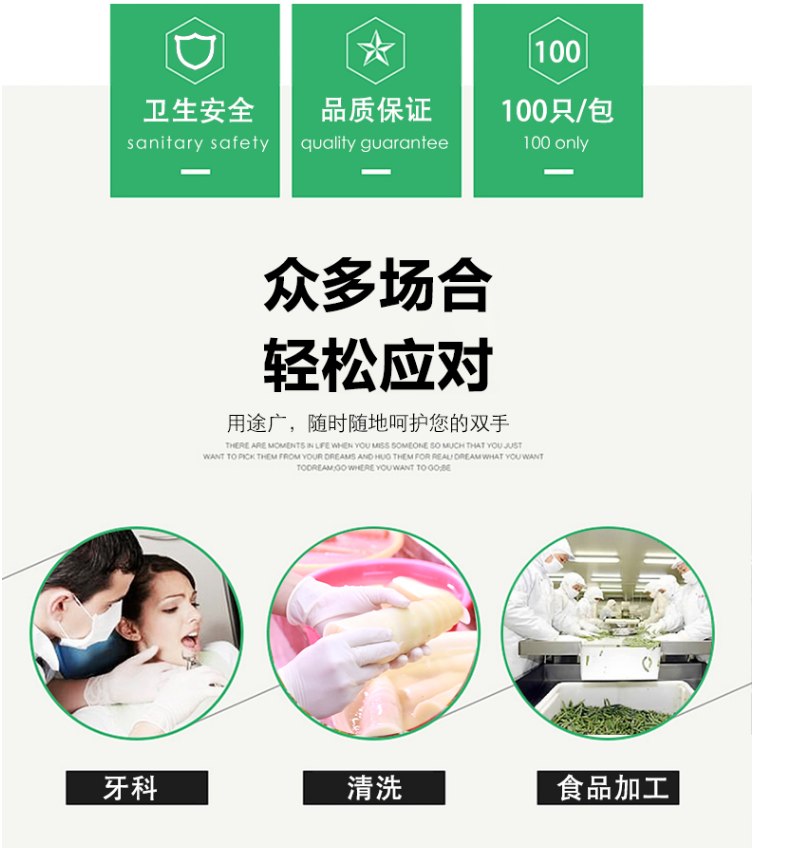 金佰利Kimtech金特HC61013 G3白色丁腈手套L圖片10