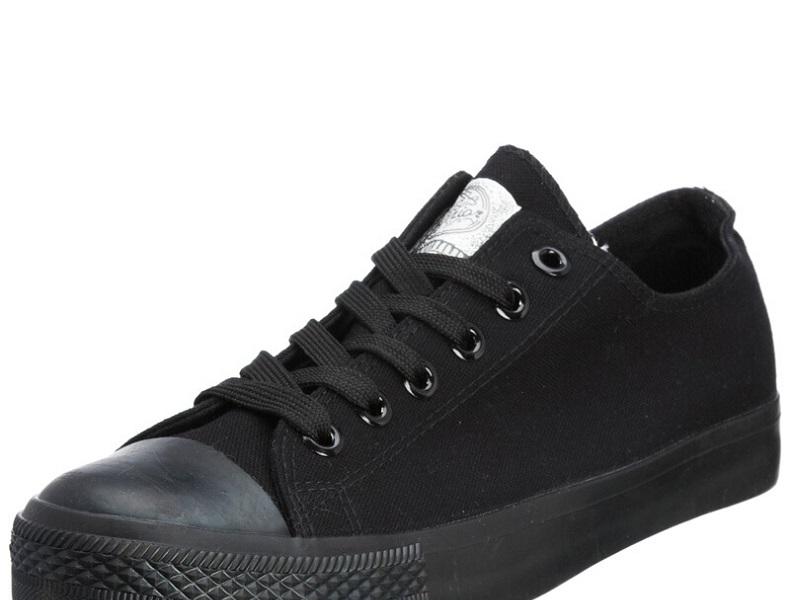 回力WXY-167R黑色低幫帆布鞋圖片13