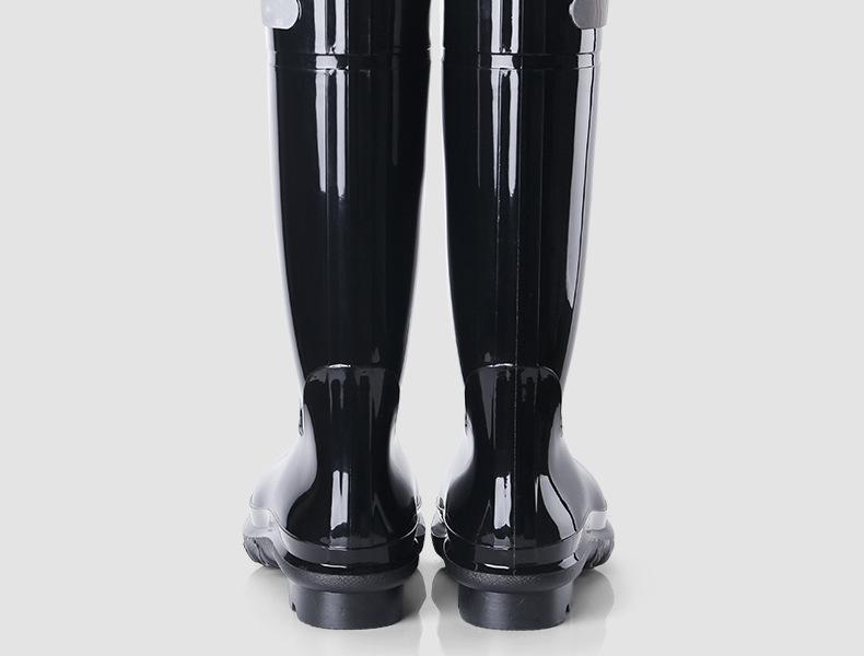 回力028高筒黑色雨靴圖片16
