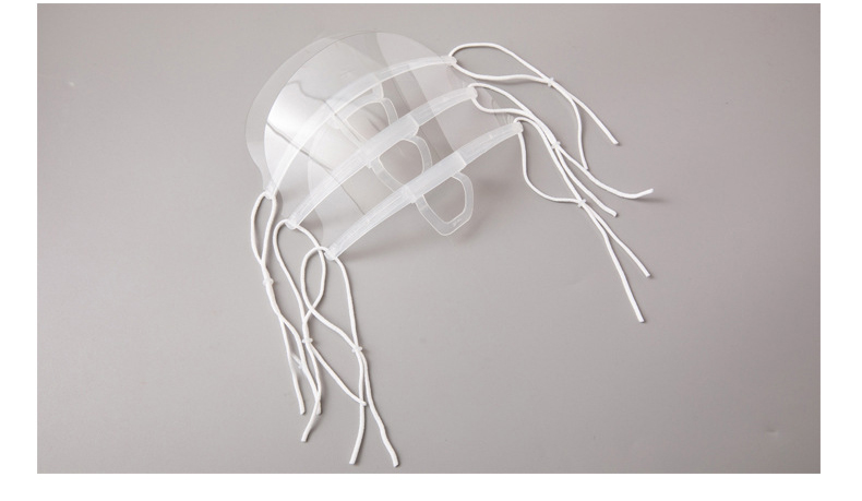 定和餐飲透明口罩防水塑料微笑口罩PS604 11