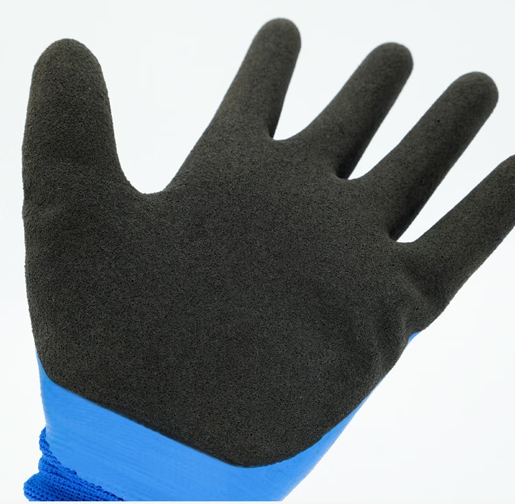 恒輝LKX301三層乳膠防滑耐磨勞保手套圖片7