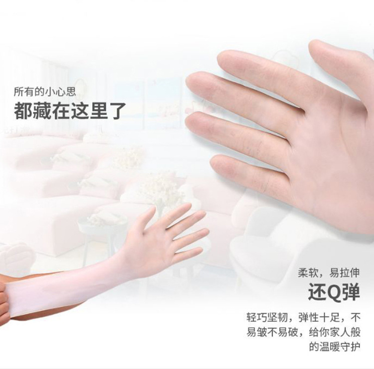 施?？礔850一次性無粉非滅菌橡膠檢查手套圖片7