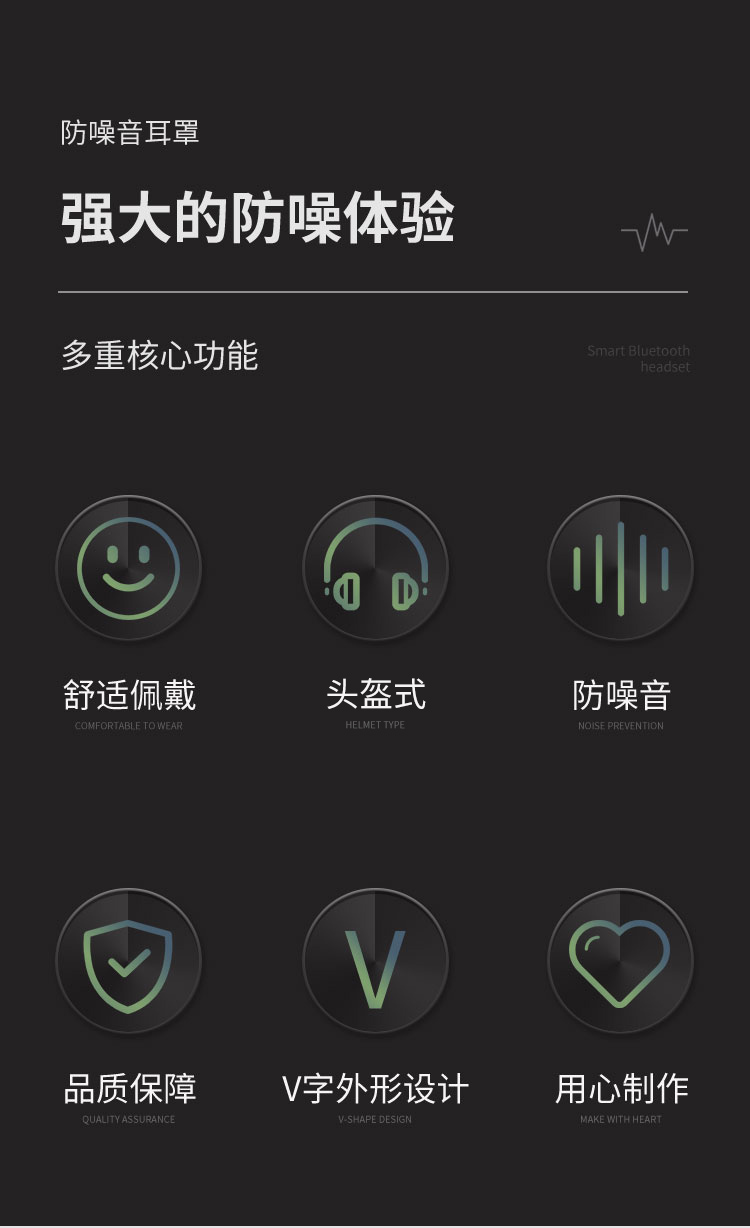 梅思安10190356V-Gard帽盔式防噪音耳罩圖片2