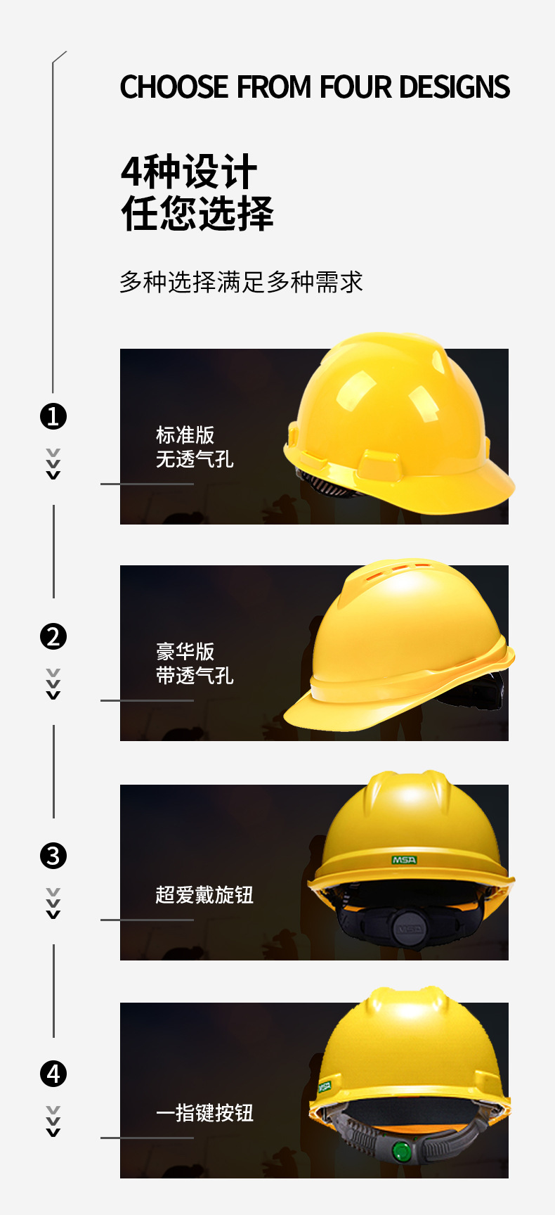 梅思安10146674紅色豪華ABS安全帽5