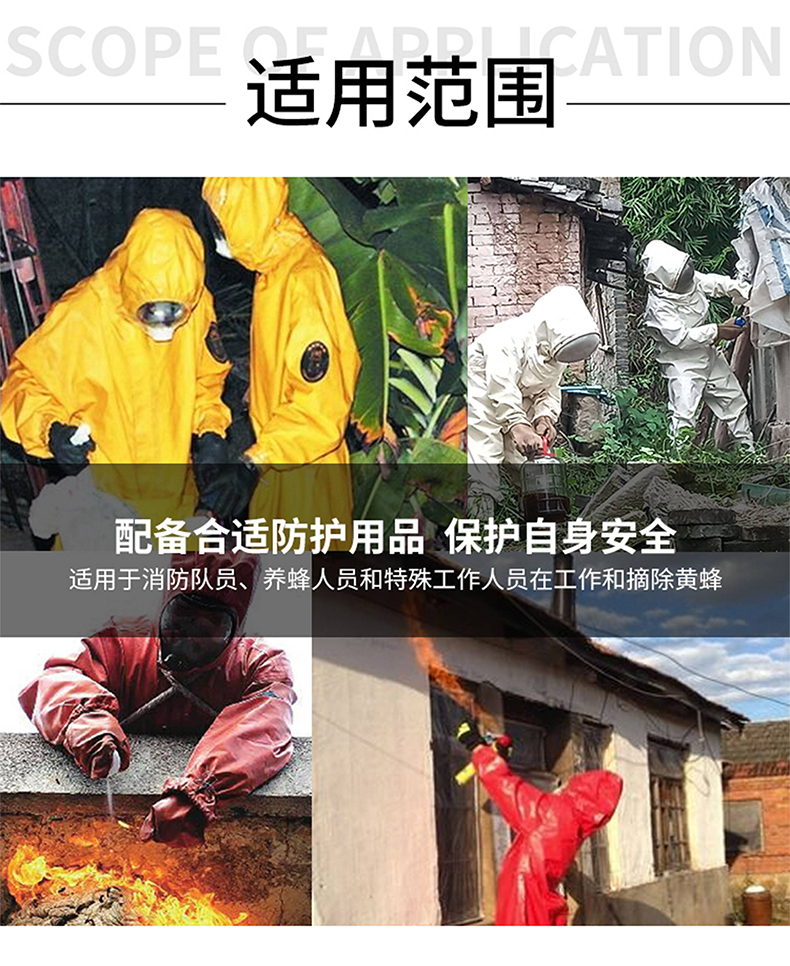 定和DH1031消防連體防蜂服7