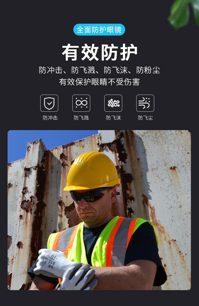 PIP 250-AN-10111防霧防刮擦防護眼鏡圖片7