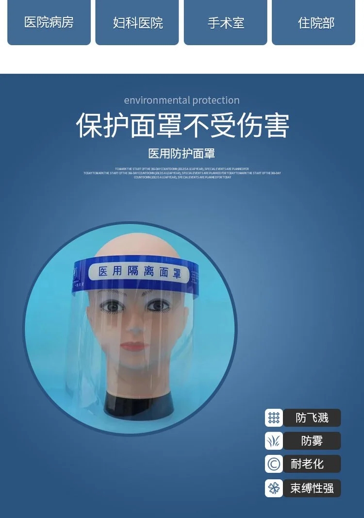 中藍一次性醫用隔離面罩3