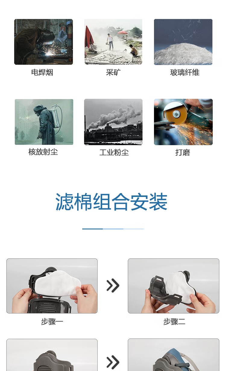 呼享3N95 KN95顆粒物濾棉3