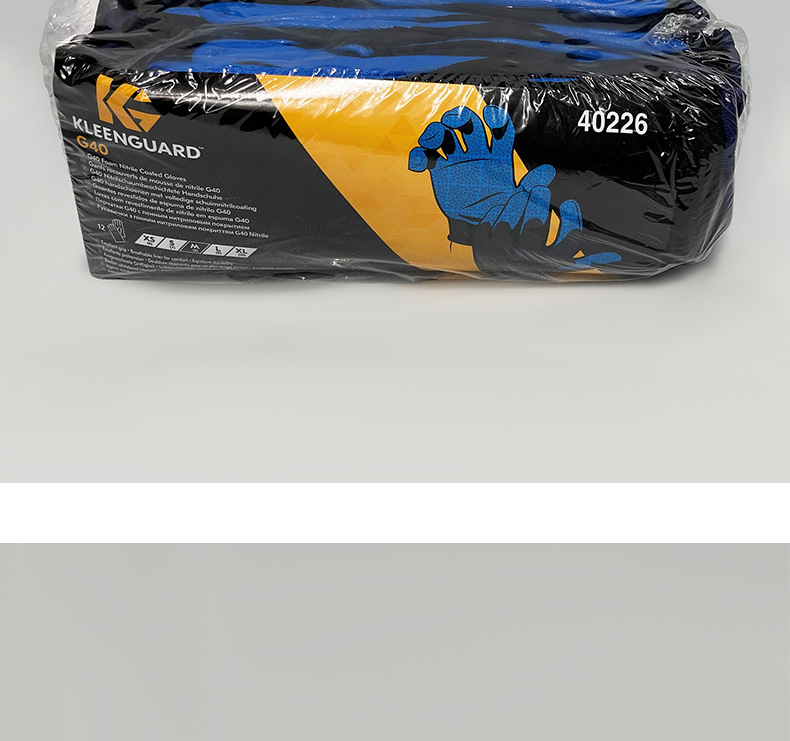 金佰利40228B G40發泡丁腈涂層勞保手套XL圖片14