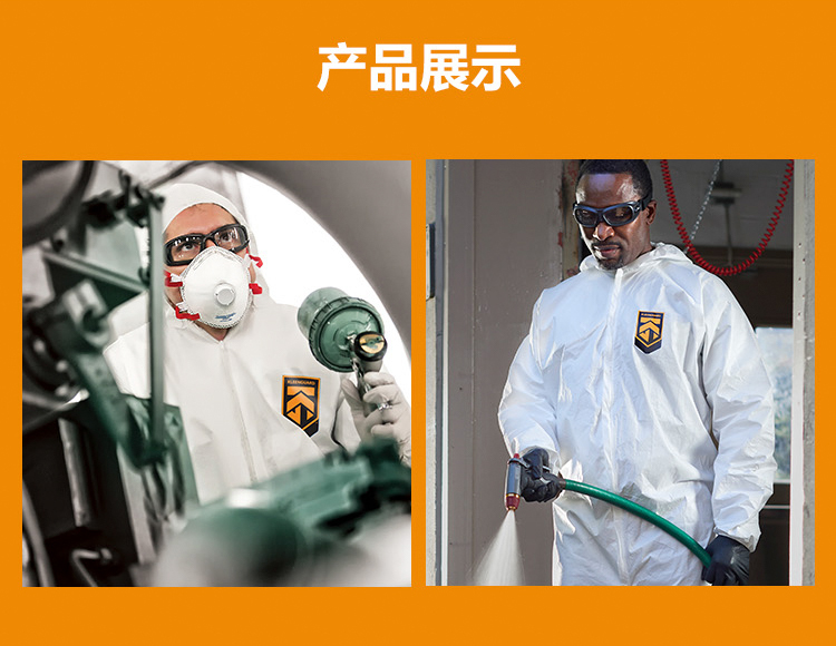 金佰利98801 KLEENGUARD A36白色連體防護(hù)服M圖片6