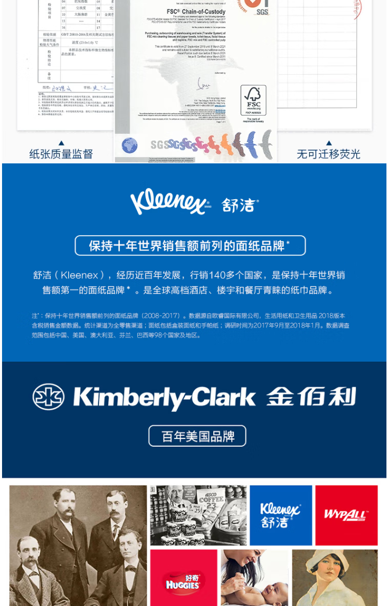 金佰利8668-00舒潔三層大卷衛生紙圖片8