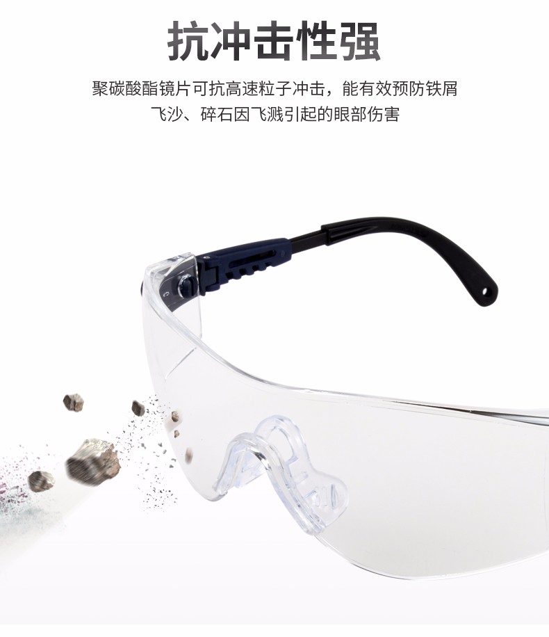 3M10196防霧防沖擊防護眼鏡圖片4