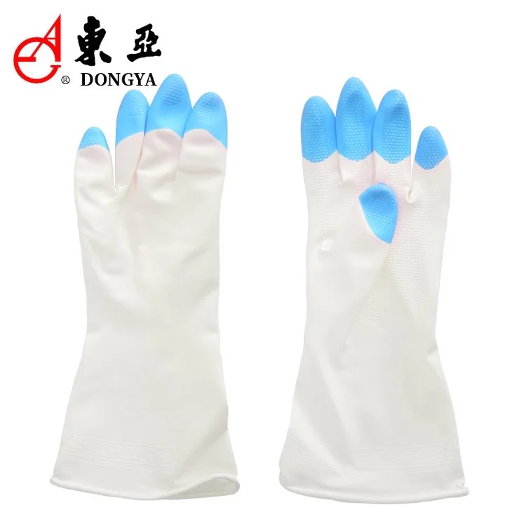 東亞800-2指尖加強(qiáng)防水防油勞保手套圖片3