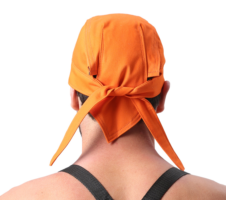 友盟AP-6710橙紅色阻燃布焊帽圖片10